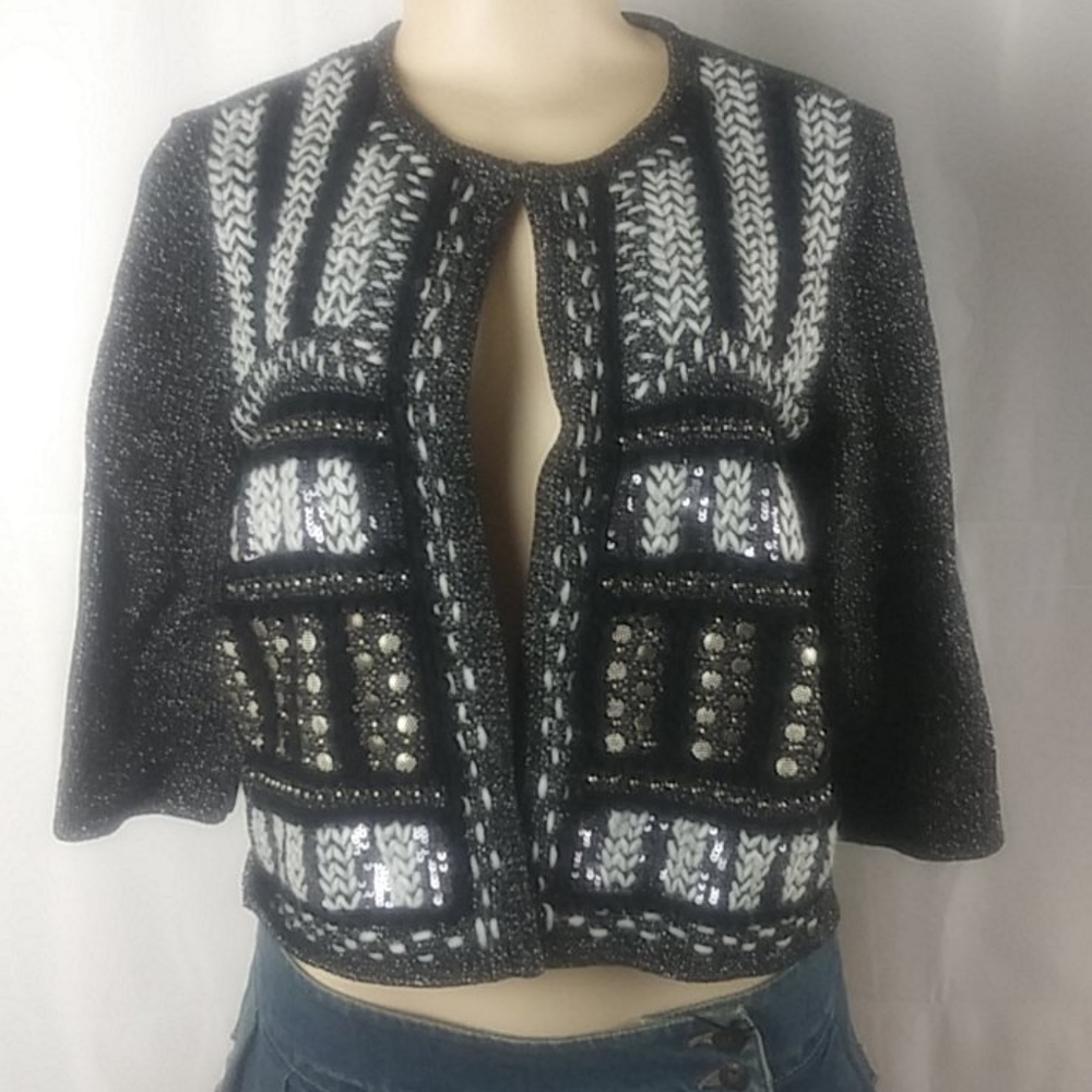 Chico's GENEVA GLITZ CARDIGAN